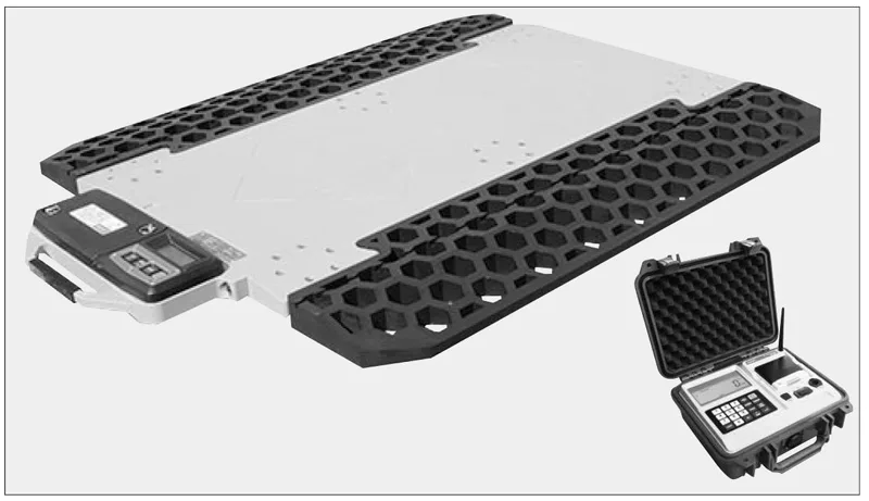 株式会社共成レンテムのポータブルトラックスケール