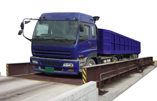 地上式トラックスケールの外観