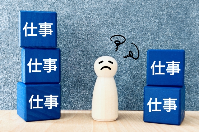 大量の仕事量を―イメージ